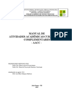 IFPB - UAG - Manual de Atividades Acadêmicas Complementares