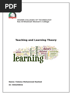 teaching and learning theory