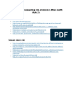 Sources For Propagating The Awesome