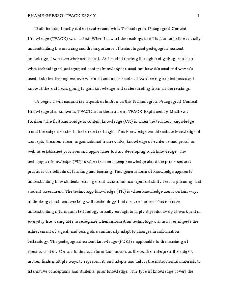 Why must teachers be equipped with tpack in teaching social studies? image