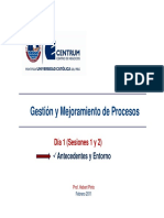 Gestión Procesos