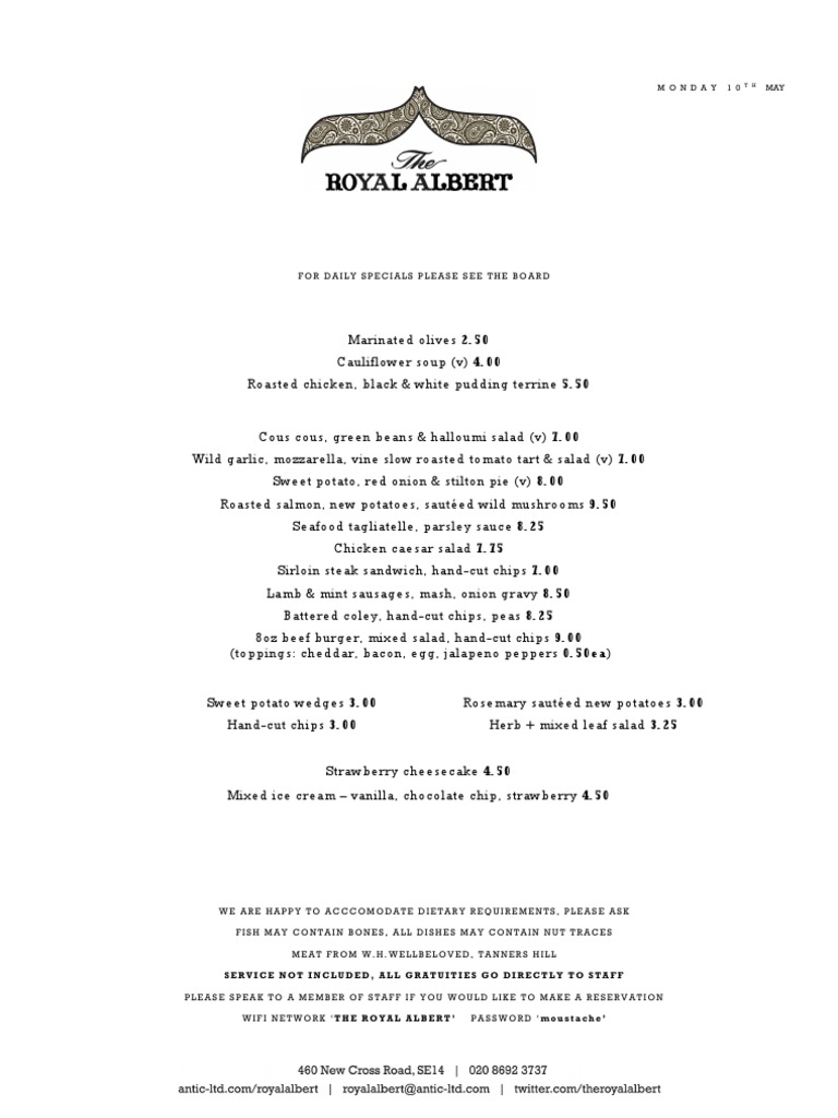 Dietary Options and Menu Highlights | PDF