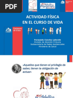 Actividad Física en El Curso de Vida