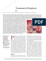 Diagnosis and Treatment of Peripheral Arterial Disease