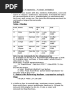 12th Model Practical