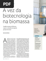 A Vez Da Biotecnologia Na Biomassa