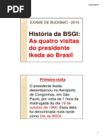 Historia Da BSGI - Texto Do Slide