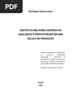 Mba [UNIESP] - Melhoria Da Qualidade - Produção