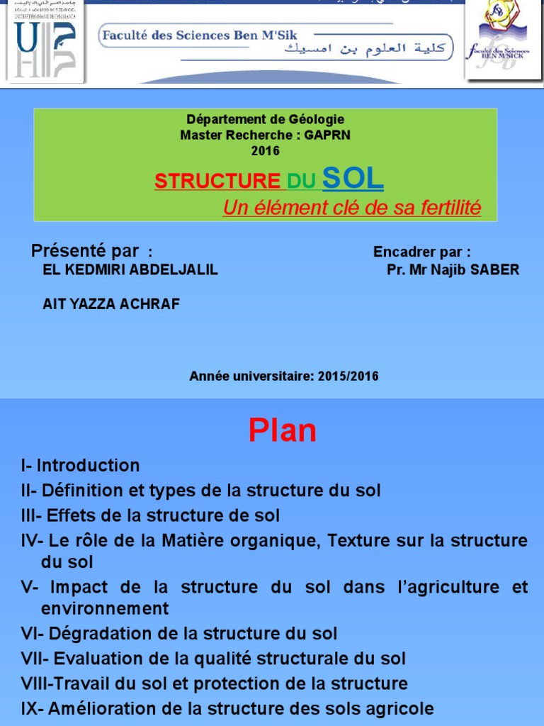 Importance de la structure du sol | PDF | Sol (pédologie) | Science du sol