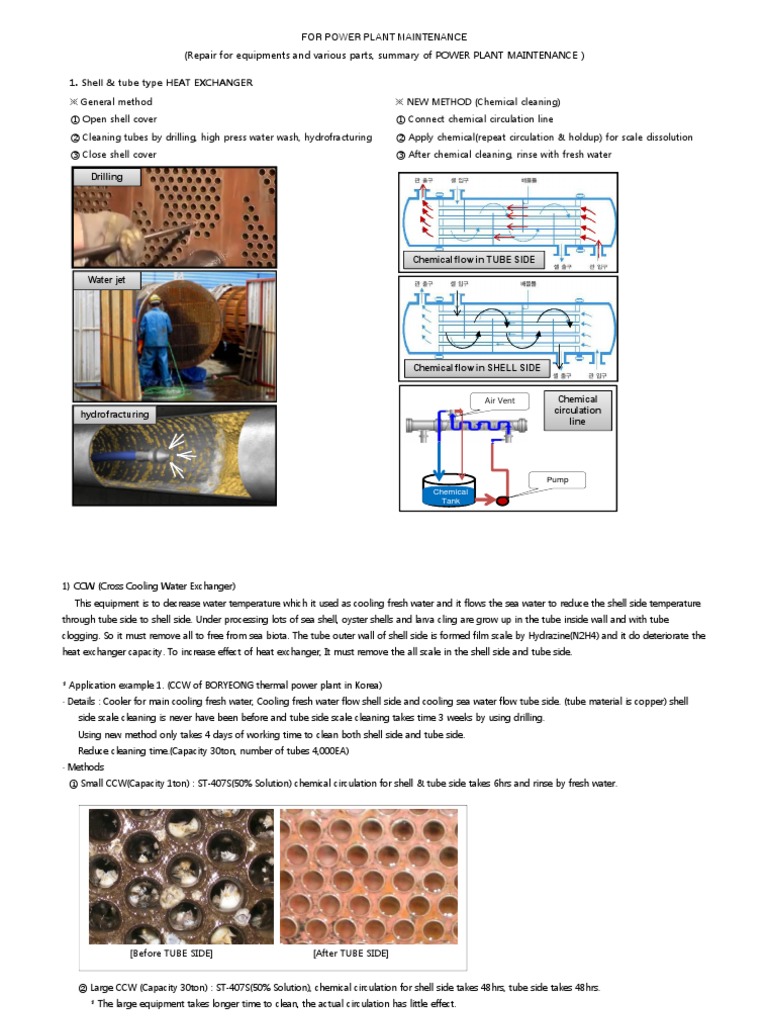 Power Plant Maintenance Guide | PDF | Heat Exchanger | Air Conditioning