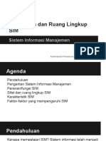 Pengertian Dan Ruang Lingkup SIM