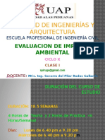 Clase i -Estudio de Impacto Ambiental