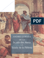 Andrei Cornea - de La Scoala Din Atena La Scoala de La Paltinis PDF
