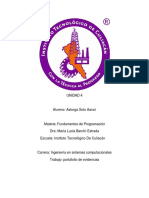 Portafolio de evidencias de algoritmos de selección y repetición en Fundamentos de Programación