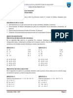 Clase 01. Suma y Resta de Polinomios