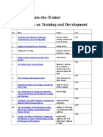 Top 20 Books on Training Development