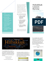 Habakkuk Survey Brochure