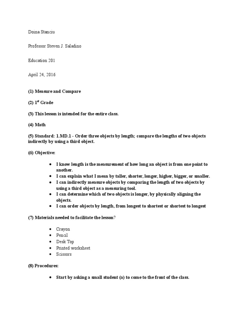 Lesson Plan | PDF | Teaching Methods & Materials