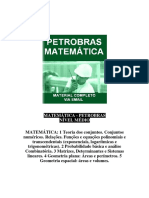Matemática BR - Nível Médio Petróbras