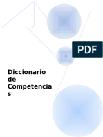 Diccionario Competencias