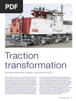 Power Electronic Traction Tranformer