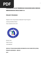 Download Laporan Aplikasi Penerimaan Mahasiswa Baru Menggunakan Visual Basic 60 by widya feronika SN311666599 doc pdf