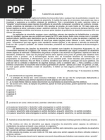 Prova04 CONSELHO FEDERAL DE MEDICINA VETERINÁRIA CONCURSO 01/2004 AGENTE ADMINISTRATIVO - QUADRIX