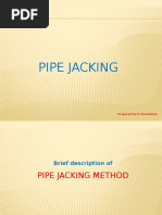 Pipe Jacking Presentation