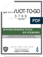 Shavuot-To-Go: Jewish Perspectives On Steroids
