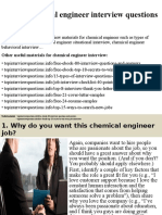 Top 10 Chemical Engineer Interview Questions and Answers