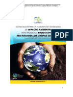 Metodología de Elaboración de Estudios de Impacto Ambiental para Proyectos Productivos