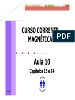 Curso Corrente Magnetica - Aula 10 - Cap 13 e 14 (5p)