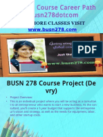 BUSN 278 Course Career Path Begins Busn278dotcom