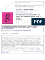 Wedgwood, Nikki - Connell's Theory of Masculinity - Its Origins and Influences On The Study of Gender. Journal of Gender Studies Volume 18 Issue 4 2009