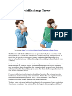 Social Exchange Theory PDF
