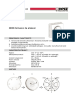 Herz-3F79100-Termostat Mecanic de Ambient