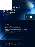 Lecture 2 - Electrical and Electonic Principles