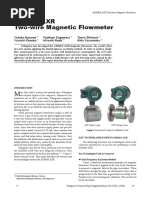 Yokogawa ADMAG AXR Two-Wire Magnetic Flowmeter