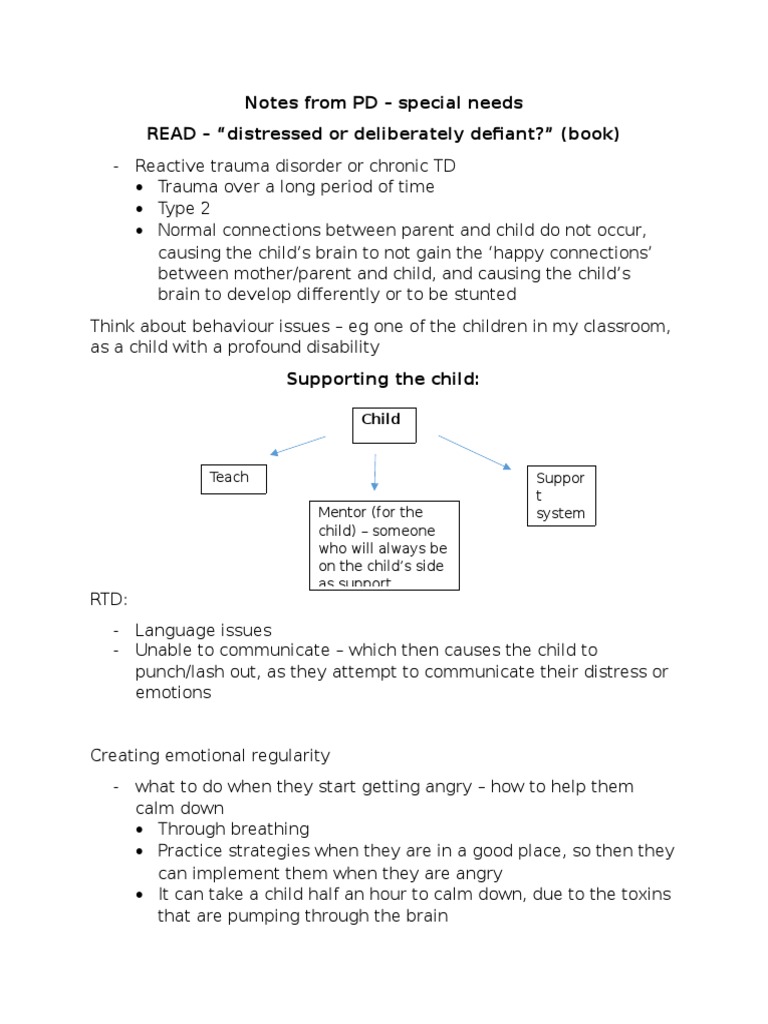 Notes From PD | PDF