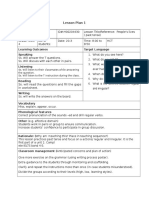 1st Conditional Lesson Plan | PDF | Lesson Plan | Clause
