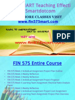 FIN 575 MART Teaching Effectively Fin575martdotcom