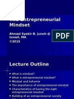 Entrepreneurial Mindset