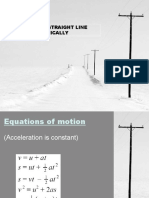 Motion in A Straight Line Graphically