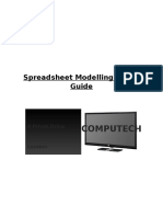 Computech: Spreadsheet Modelling - User Guide