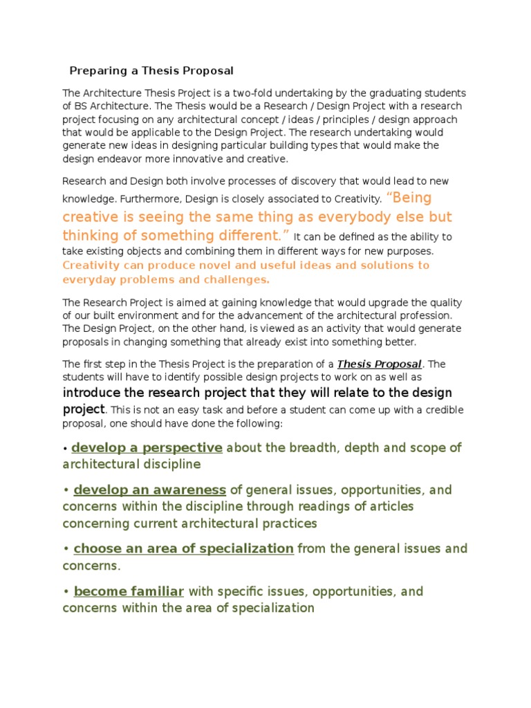 Master thesis proposal example picture