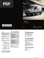Download 2015 Mercedes Benz Sprinter Operators Manual by enzo7259 SN311703193 doc pdf