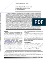 seismic interpretation in a Nigerian deepwater field