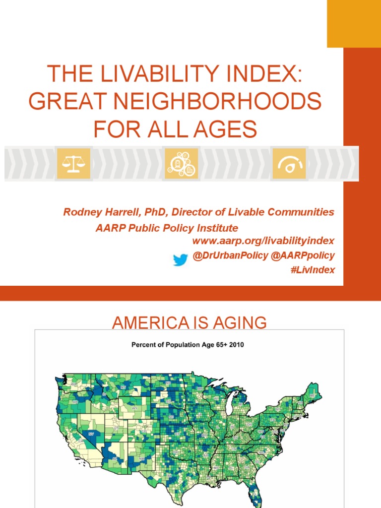 AARP Livability Index Overview | PDF | Computers