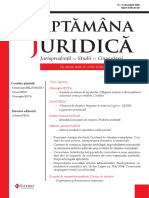 REVISTA SAPTAMANA JURIDICA NR. 16 Si 17 An 2009 PDF