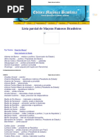 Maçons Famosos Brasileiros - Lista Parcial